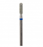 Фреза алмазная цилиндр закругленный 2,5мм средний абразив