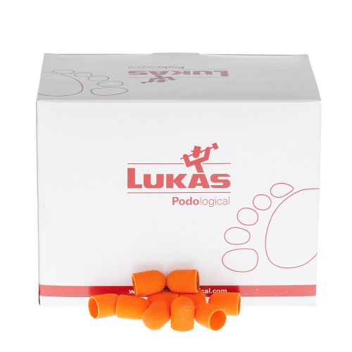 Колпачок абразивный LUKAS 10 мм 50 штук в ассортименте