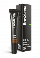 BrowXenna Lumé гелевый красители прямого действия 02 ТЁМНО-КОРИЧНЕВЫЙ